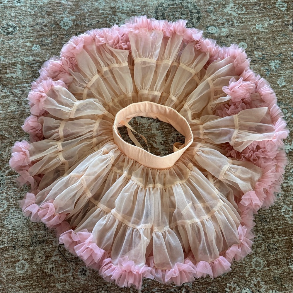 Pink Ruffled Tutu Skirt  for toddler girl 2T-3T - Picture 4 of 4